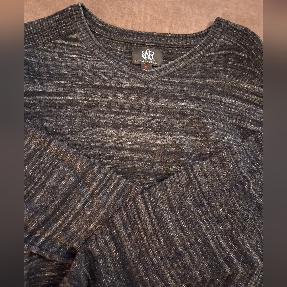 Rock & Republic Men's Black Sweater